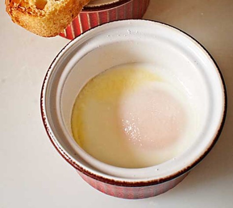 Huevo en Cocotte